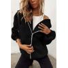 imagePRETTYGARDEN Womens 2026 Zip Up Y2K Hoodies Casual Long Sleeve Sweatshirts Fall Spring Track Jackets with PocketsBlack