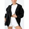 imagePRETTYGARDEN Womens 2026 Zip Up Y2K Hoodies Casual Long Sleeve Sweatshirts Fall Spring Track Jackets with PocketsBlack