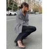 imagePRETTYGARDEN Womens 2026 Zip Up Y2K Hoodies Casual Long Sleeve Sweatshirts Fall Spring Track Jackets with PocketsDark Grey