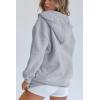imagePRETTYGARDEN Womens 2026 Zip Up Y2K Hoodies Casual Long Sleeve Sweatshirts Fall Spring Track Jackets with PocketsGrey