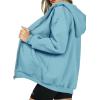 imagePRETTYGARDEN Womens 2026 Zip Up Y2K Hoodies Casual Long Sleeve Sweatshirts Fall Spring Track Jackets with PocketsLake Blue
