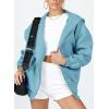 imagePRETTYGARDEN Womens 2026 Zip Up Y2K Hoodies Casual Long Sleeve Sweatshirts Fall Spring Track Jackets with PocketsLake Blue