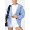 imagePRETTYGARDEN Womens 2026 Zip Up Y2K Hoodies Casual Long Sleeve Sweatshirts Fall Spring Track Jackets with PocketsLight Blue