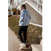imagePRETTYGARDEN Womens 2026 Zip Up Y2K Hoodies Casual Long Sleeve Sweatshirts Fall Spring Track Jackets with PocketsLight Blue