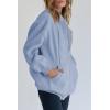 imagePRETTYGARDEN Womens 2026 Zip Up Y2K Hoodies Casual Long Sleeve Sweatshirts Fall Spring Track Jackets with PocketsLight Blue