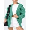 imagePRETTYGARDEN Womens 2026 Zip Up Y2K Hoodies Casual Long Sleeve Sweatshirts Fall Spring Track Jackets with PocketsMint Green