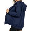 imagePRETTYGARDEN Womens 2026 Zip Up Y2K Hoodies Casual Long Sleeve Sweatshirts Fall Spring Track Jackets with PocketsNavy