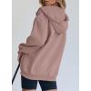 imagePRETTYGARDEN Womens 2026 Zip Up Y2K Hoodies Casual Long Sleeve Sweatshirts Fall Spring Track Jackets with PocketsNutmeg