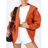 imagePRETTYGARDEN Womens 2026 Zip Up Y2K Hoodies Casual Long Sleeve Sweatshirts Fall Spring Track Jackets with PocketsOrange