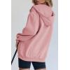 imagePRETTYGARDEN Womens 2026 Zip Up Y2K Hoodies Casual Long Sleeve Sweatshirts Fall Spring Track Jackets with PocketsPink