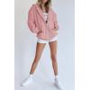 imagePRETTYGARDEN Womens 2026 Zip Up Y2K Hoodies Casual Long Sleeve Sweatshirts Fall Spring Track Jackets with PocketsPink
