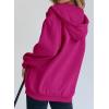 imagePRETTYGARDEN Womens 2026 Zip Up Y2K Hoodies Casual Long Sleeve Sweatshirts Fall Spring Track Jackets with PocketsRose Red