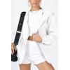 imagePRETTYGARDEN Womens 2026 Zip Up Y2K Hoodies Casual Long Sleeve Sweatshirts Fall Spring Track Jackets with PocketsWhite