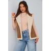 imagePRETTYGARDEN Womens Fall Fashion Faux Suede Vest Casual Sleeveless Button Down Fleece Sherpa Jacket Winter Coats Outerwear