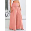 imagePRETTYGARDEN Womens Summer Wide Leg Trouser Pants Casual High Waisted Flowy Palazzo Lounge Pant with Pockets