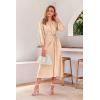 imagePRETTYGARDEN womens Formal Satin DressBeige