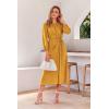 imagePRETTYGARDEN womens Formal Satin DressYellow