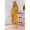 imagePRETTYGARDEN womens Formal Satin DressYellow