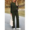 imagePRETTYGARDEN 2 Piece Sets for Women Fall 2026 Sweatsuits Outfits Lounge Matching Hoodie Set Travel Track Suits Winter ClothesArmy Green