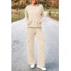 imagePRETTYGARDEN 2 Piece Sets for Women Fall 2026 Sweatsuits Outfits Lounge Matching Hoodie Set Travel Track Suits Winter ClothesBeige