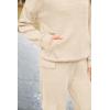 imagePRETTYGARDEN 2 Piece Sets for Women Fall 2026 Sweatsuits Outfits Lounge Matching Hoodie Set Travel Track Suits Winter ClothesBeige