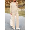 imagePRETTYGARDEN 2 Piece Sets for Women Fall 2026 Sweatsuits Outfits Lounge Matching Hoodie Set Travel Track Suits Winter ClothesBeige