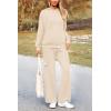 imagePRETTYGARDEN 2 Piece Sets for Women Fall 2026 Sweatsuits Outfits Lounge Matching Hoodie Set Travel Track Suits Winter ClothesBeige