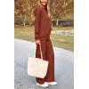 imagePRETTYGARDEN 2 Piece Sets for Women Fall 2026 Sweatsuits Outfits Lounge Matching Hoodie Set Travel Track Suits Winter ClothesBrick Red