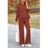 imagePRETTYGARDEN 2 Piece Sets for Women Fall 2026 Sweatsuits Outfits Lounge Matching Hoodie Set Travel Track Suits Winter ClothesBrick Red