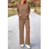 imagePRETTYGARDEN 2 Piece Sets for Women Fall 2026 Sweatsuits Outfits Lounge Matching Hoodie Set Travel Track Suits Winter ClothesCamel