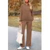 imagePRETTYGARDEN 2 Piece Sets for Women Fall 2026 Sweatsuits Outfits Lounge Matching Hoodie Set Travel Track Suits Winter ClothesCamel