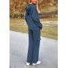 imagePRETTYGARDEN 2 Piece Sets for Women Fall 2026 Sweatsuits Outfits Lounge Matching Hoodie Set Travel Track Suits Winter ClothesDark Blue