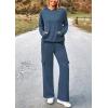 imagePRETTYGARDEN 2 Piece Sets for Women Fall 2026 Sweatsuits Outfits Lounge Matching Hoodie Set Travel Track Suits Winter ClothesDark Blue