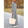 imagePRETTYGARDEN 2 Piece Sets for Women Fall 2026 Sweatsuits Outfits Lounge Matching Hoodie Set Travel Track Suits Winter ClothesGrey