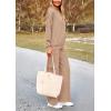 imagePRETTYGARDEN 2 Piece Sets for Women Fall 2026 Sweatsuits Outfits Lounge Matching Hoodie Set Travel Track Suits Winter ClothesLight Khaki