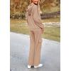 imagePRETTYGARDEN 2 Piece Sets for Women Fall 2026 Sweatsuits Outfits Lounge Matching Hoodie Set Travel Track Suits Winter ClothesLight Khaki