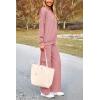 imagePRETTYGARDEN 2 Piece Sets for Women Fall 2026 Sweatsuits Outfits Lounge Matching Hoodie Set Travel Track Suits Winter ClothesLight Pink
