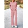imagePRETTYGARDEN 2 Piece Sets for Women Fall 2026 Sweatsuits Outfits Lounge Matching Hoodie Set Travel Track Suits Winter ClothesLight Pink