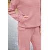 imagePRETTYGARDEN 2 Piece Sets for Women Fall 2026 Sweatsuits Outfits Lounge Matching Hoodie Set Travel Track Suits Winter ClothesLight Pink