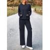 imagePRETTYGARDEN 2 Piece Sets for Women Fall 2026 Sweatsuits Outfits Lounge Matching Hoodie Set Travel Track Suits Winter ClothesNavy