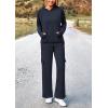 imagePRETTYGARDEN 2 Piece Sets for Women Fall 2026 Sweatsuits Outfits Lounge Matching Hoodie Set Travel Track Suits Winter ClothesNavy