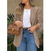 imagePRETTYGARDEN 2026 Blazers for Women Business Casual Long Sleeve Lapel Open Front Suit Jacket Work Blazer with PocketsCamel
