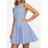 imagePRETTYGARDEN Cocktail Dresses for Women 2026 Summer Formal Boat Neck A Line Spring Elegant Graduation Party Mini DressLight Blue