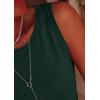 imagePRETTYGARDEN Sleeveless Sweater Tops for Women 2026 Summer Dressy Ribbed Tank Tops Spring Business Casual Work Shirts BlousesForest Green