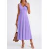 imagePRETTYGARDEN Summer Dresses for Women 2026 Spring Sleeveless V Neck Knit A Line Casual Midi Cocktail Wedding Guest DressPurple
