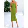 imagePRETTYGARDEN Summer Dresses for Women Sleeveless Bodycon Dress Textured Back Slit Sexy Cocktail Party Beach Vacation ClothesFruit Green