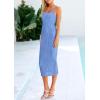 imagePRETTYGARDEN Summer Dresses for Women Sleeveless Bodycon Dress Textured Back Slit Sexy Cocktail Party Beach Vacation ClothesLight Blue