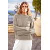 imagePRETTYGARDEN Two Piece Sets for Women 2026 Pullover Sweater High Waisted Sweatpants Tracksuit Lounge Set Fall Winter OutfitsKhaki Beige White