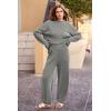 imagePRETTYGARDEN Two Piece Sets for Women 2026 Pullover Sweater High Waisted Sweatpants Tracksuit Lounge Set Fall Winter OutfitsLight Grey