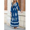 imagePRETTYGARDEN Womens 2026 Fall Wedding Guest Dresses Boho Floral Long Sleeve V Neck Flowy Elegant Maxi Dress Beach ClothesFloral Lake Blue White